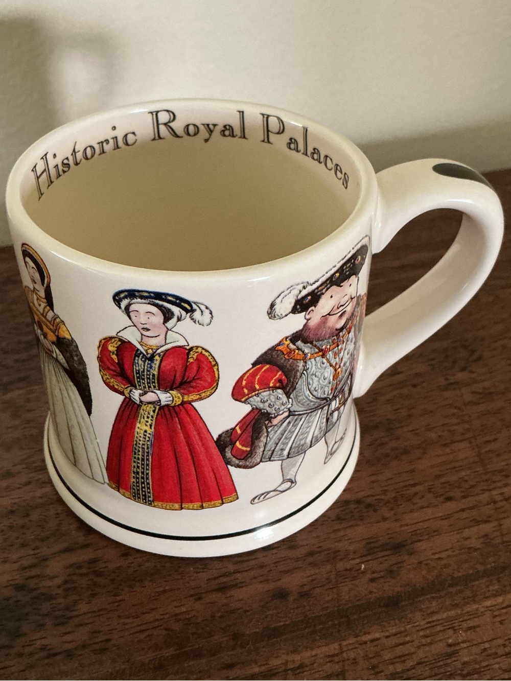 Historic Royal Palaces HRP Henry VIII and Six Wives Mug
